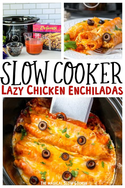 Slow Cooker Lazy Enchiladas Artofit