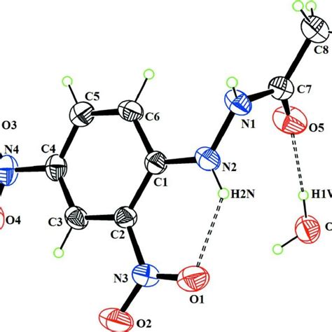 An Ortep View Of The Title Compound With The Atom Labelling Scheme