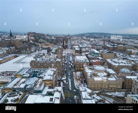 Scottish Street Snow Hi Res Stock Photography And Images Alamy