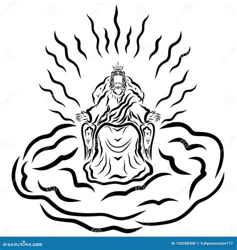 Jesus Coming Clouds Stock Illustrations 10 Jesus Coming Clouds Stock