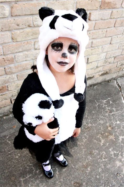 Eugenia Y Teddy Disfraz DIY De Oso Panda Para Halloween Criando