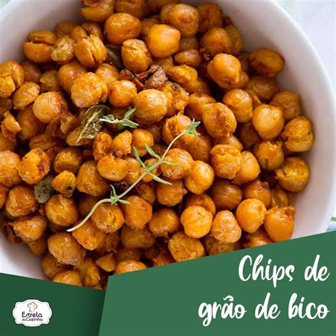 Chips de grão de bico Estrela da Cozinha