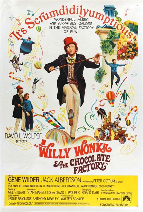 Movie Review: "Willy Wonka and the Chocolate Factory" (1971) | Lolo ...