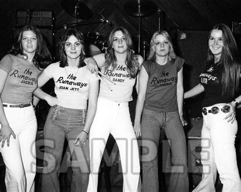 8x10 Photo Joan Jett And The Runaways Pretty Sexy Pop Singers Publicity