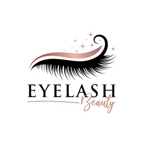 Premium Vector Beauty Eyelash Extension Logo Design Template