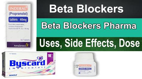 Beta Blockers Beta Blockers Pharmacology Classification Byscard Tablet Inderal 40 Mg Uses