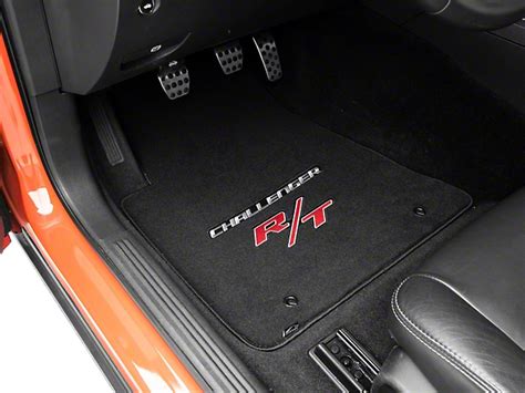 Lloyd Challenger Velourtex Front Floor Mats With Challenger And Silver Rt Logo Black 620298 11