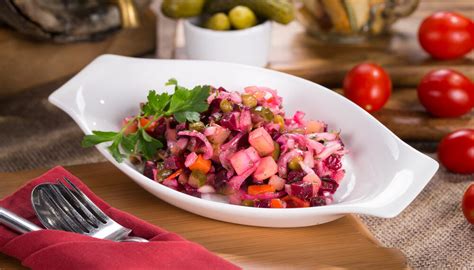 Ukrainian Salat Vinaigrette Beet Salad The Cooking Master