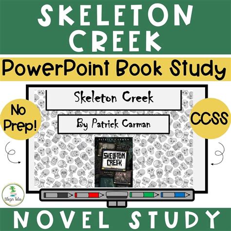 Skeleton Creek Novel Study Powerpoint W Reading Comprehension Trivia