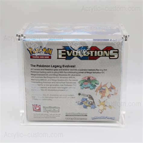 Acrylic Pokemon XY Evolutions Booster Box - Acrylic Pokemon Packs