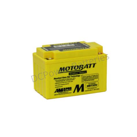 Motobatt MBTX9U Motorcycle Battery DCPower Batteries NZ