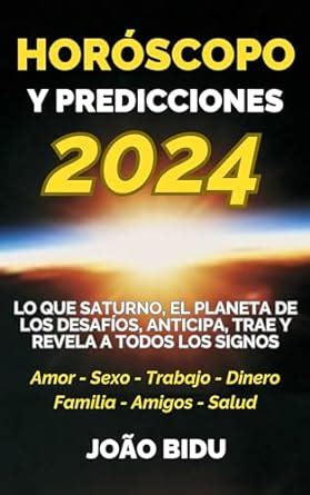 HORÓSCOPO y PREDICCIONES 2024 Lo que Saturno el planeta de los