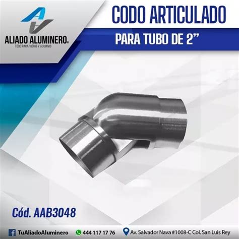 Codo Articulado Para Tubo De Pulgadas