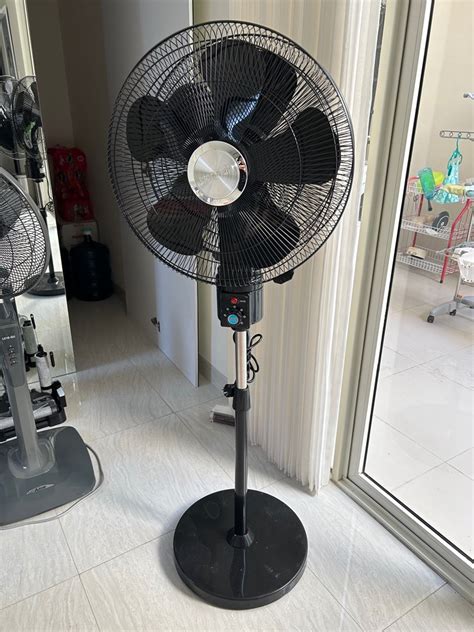 Maspion Kipas Angin PW 1818 S Double Fan 360 Derajat Elektronik