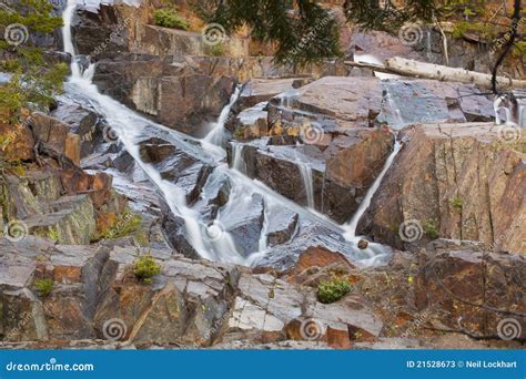 Waterfall Steps stock image. Image of rocks, stone, flow - 21528673