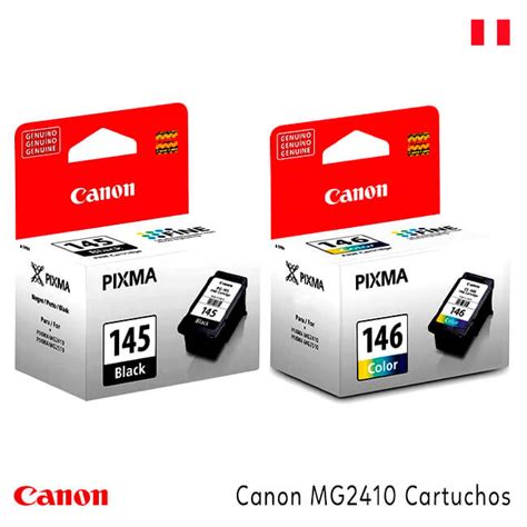 Canon Mg2410 Cartuchos 【 Negro Y Tricolor 】 Original