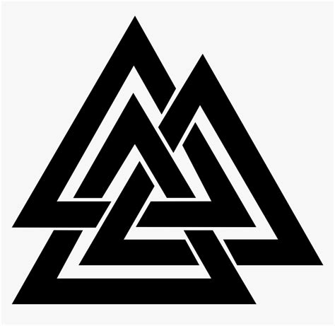 Valknut Valknut Symbol Hd Png Download Transparent Png Image Pngitem