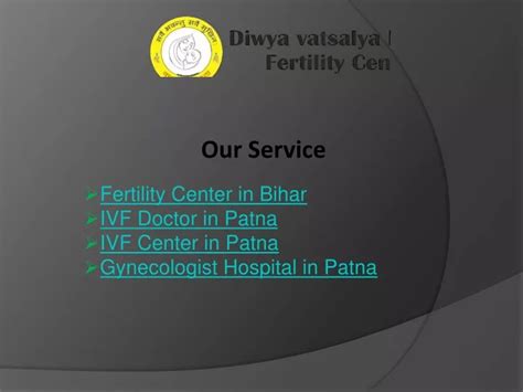 Ppt Fertility Center In Bihar Powerpoint Presentation Free Download Id13372293