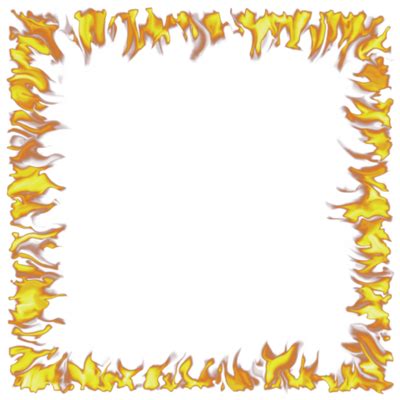 Fire Frame PNGs for Free Download