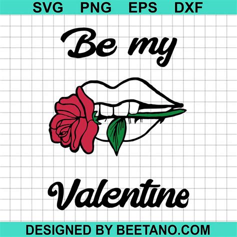 Be My Valentine Svg Cut File For Cricut