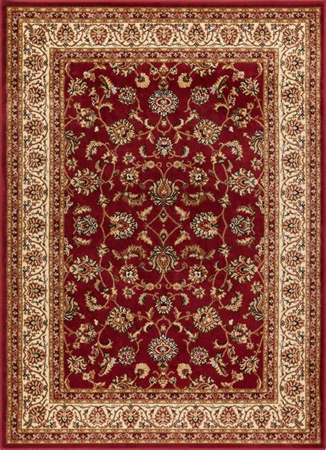 Well Woven Barclay Sarouk Traditional Oriental Panel Red 53 X 73 Area Rug