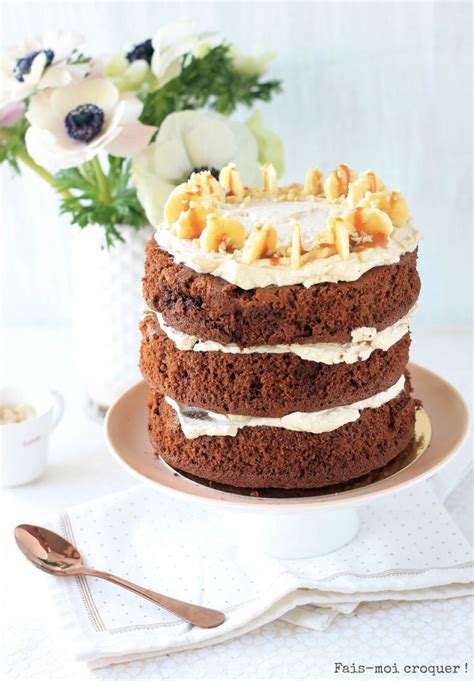 Banoffee Naked Cake Sans Gluten Et Sans Lactose Joyeuses P Ques