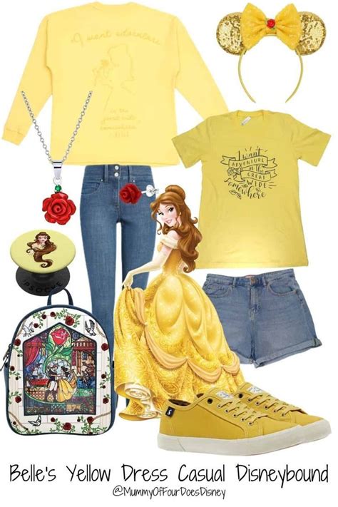 Belles Yellow Dress Disneybound Outfits Inspiration Mummy Of Four Disney Bound Outfits