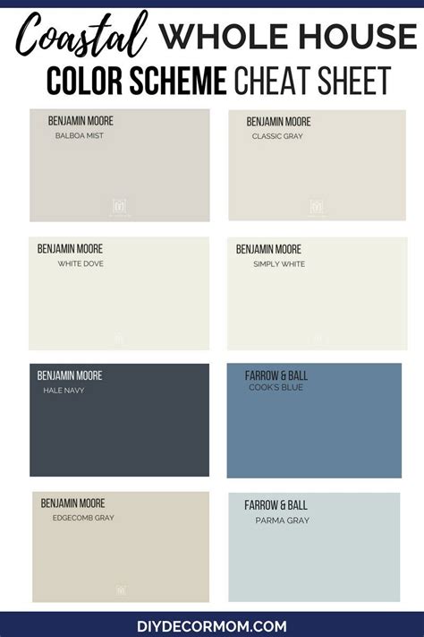 Paint Whole House Color Palette Designinte