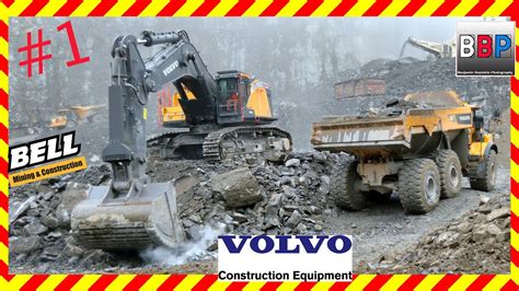 Volvo EC950F Bell B60E Volvo A40F Switzerland 2022 1 YouTube