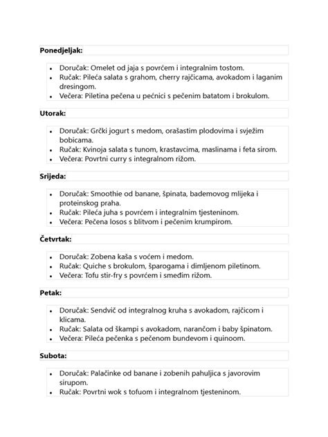 ZDRAVI JELOVNIK | PDF