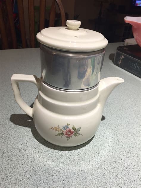 Dripolator 3 Cup Vintage Coffee Or Tea Pot Vintage Coffee Tea Pots