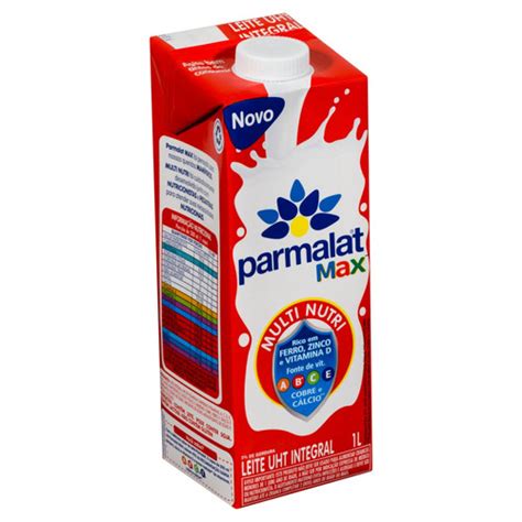 Leite Uht Integral Parmalat Max Caixa L Mercadolivre