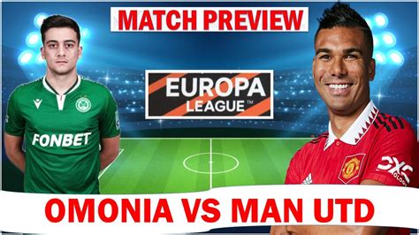 Casemiro Ronaldo To Start Omonia Vs Manchester United Match