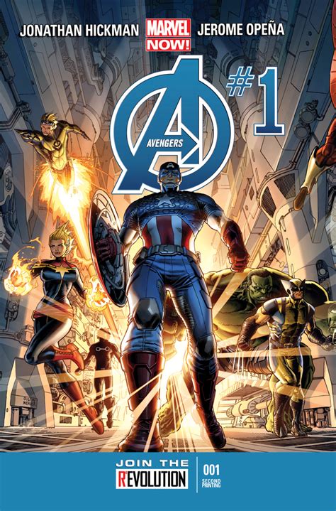 Avengers 2012 1 2nd Printing Variant Comic Issues Marvel