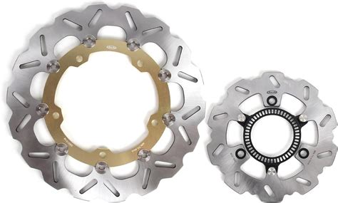 Arashi Front And Rear Brake Discs Rotors For Kawasaki Ninja