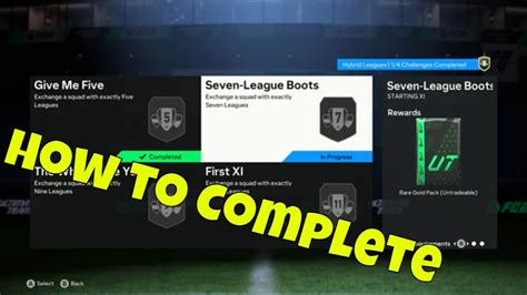 Fc Sbc Hybrid Leagues Seven League Boots Cheap Youtube