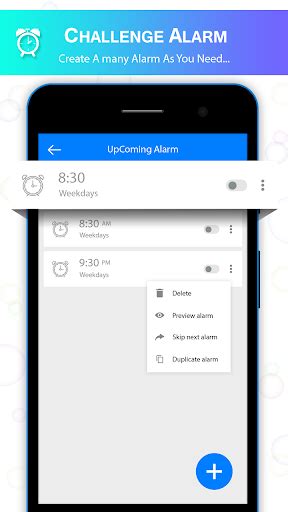 برنامه Challenge Alarm Clock دانلود بازار