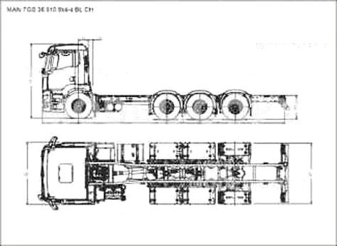 Man Tgs X Bl Ch D Drawing Blueprints Model