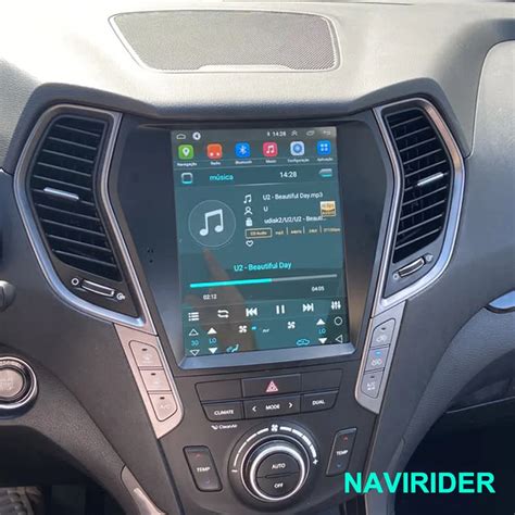 Android Car Radio Ips Screen For Hyundai Santa Fe Sport Ix