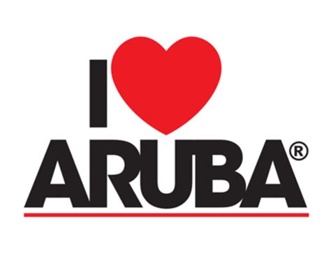 I Love Aruba Logo on Behance