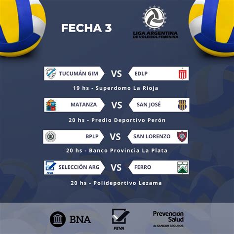 Voleibol Argentino On Twitter LAF Domingo Con Siete Partidos Para