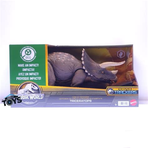 Jurassic World Dino Trackers Triceratops Habitat Defender Dinosaur Toy Shopee Philippines