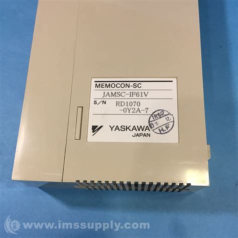 Yaskawa JAMSC 1F61V Memocon SC IF61 I O Communication Module IMS Supply