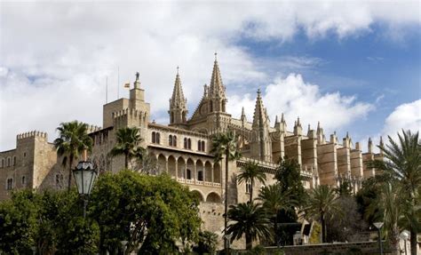Palma Cathedral In Mallorca Spain Stock Image Image Of Church