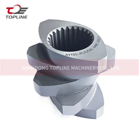 Modular Structure Screw And Barrel For Plastic Twin Screw Extruder