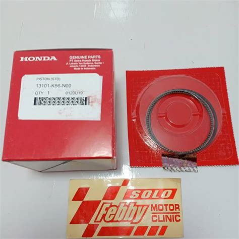 Jual Piston Ring Piston Honda Cb R Led Sonic Supra Gtr Size