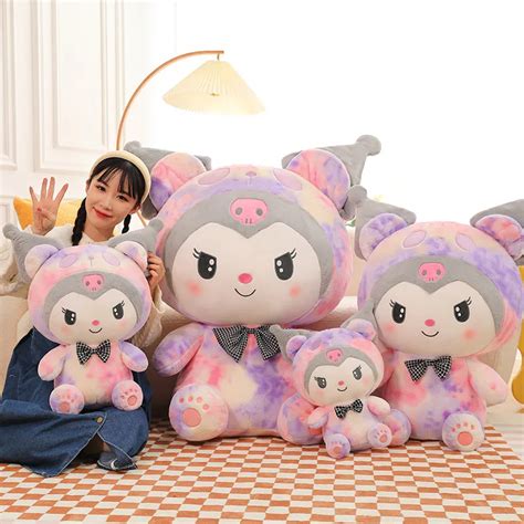 Sanrio Cartoon Gef Llte Kuromi My Melody Cinnamoroll Pl Sch Spielzeug