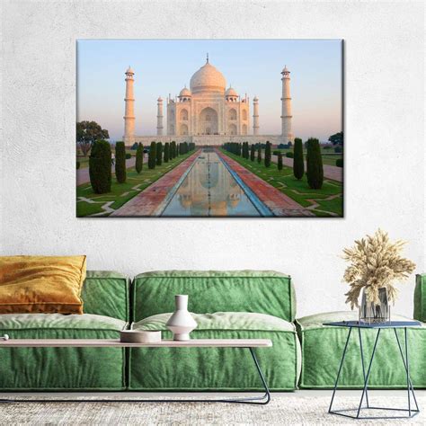 Taj Mahal Sunrise Sky Wall Art | Photography