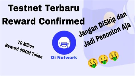 Crypto Airdrop Testnet Oi Network Jangan Sampai Diskip Airdrop