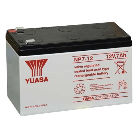 Jual Baterai Aki Kering Ups Yuasa Np7 12 12v 7ah Garansi Resmi